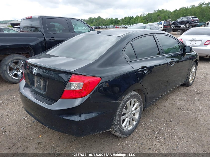 Vin: 2hgfb2f99ch121651, lot: 3038379, honda civic exl 20124