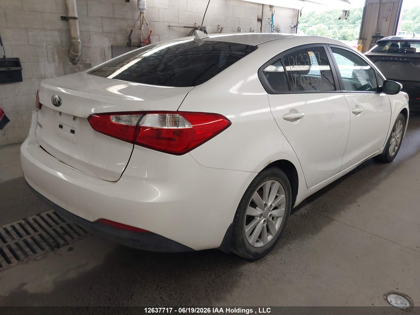 Vin: knafx4a65e5078345, lot: 3038408, kia forte 1.8l lx/1.8l lx+/1.8l se 20144