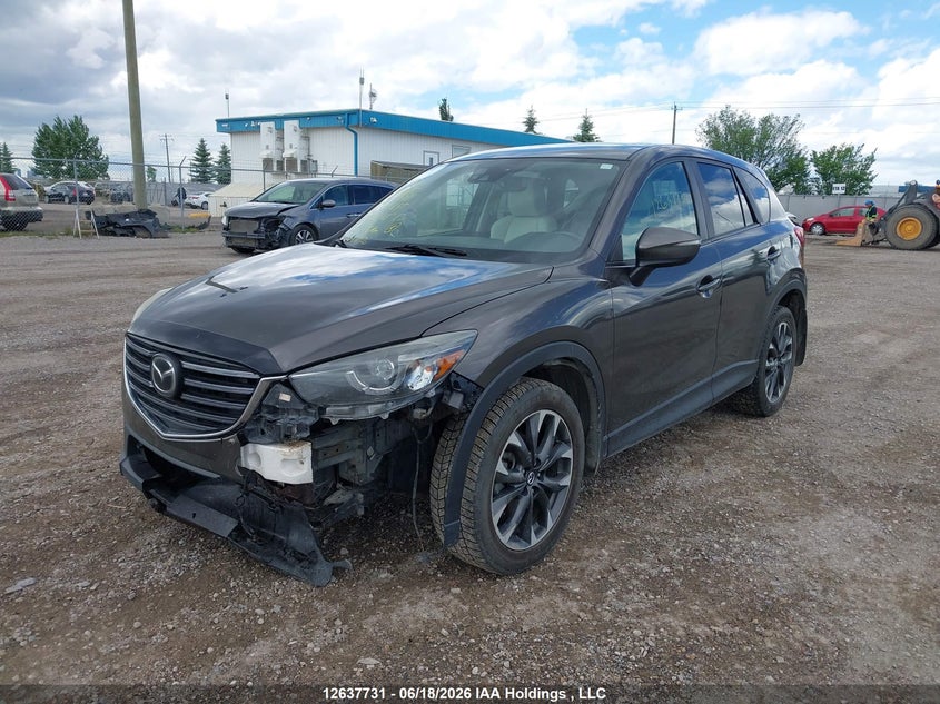 2016 Mazda CX-5, Front, IAAI, VIN JM3KE4DY8G0758185 — photo 2