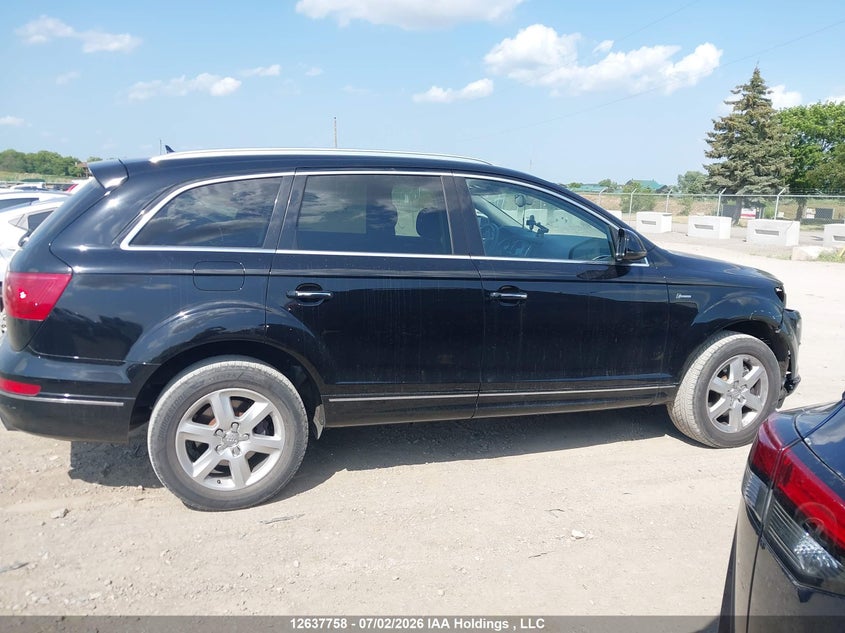 2015 AUDI Q7 SPORT UTILITY VEHICLE 3.0L V-6 DI, DOHC, VVT, SUPERCHARGER, 280HP