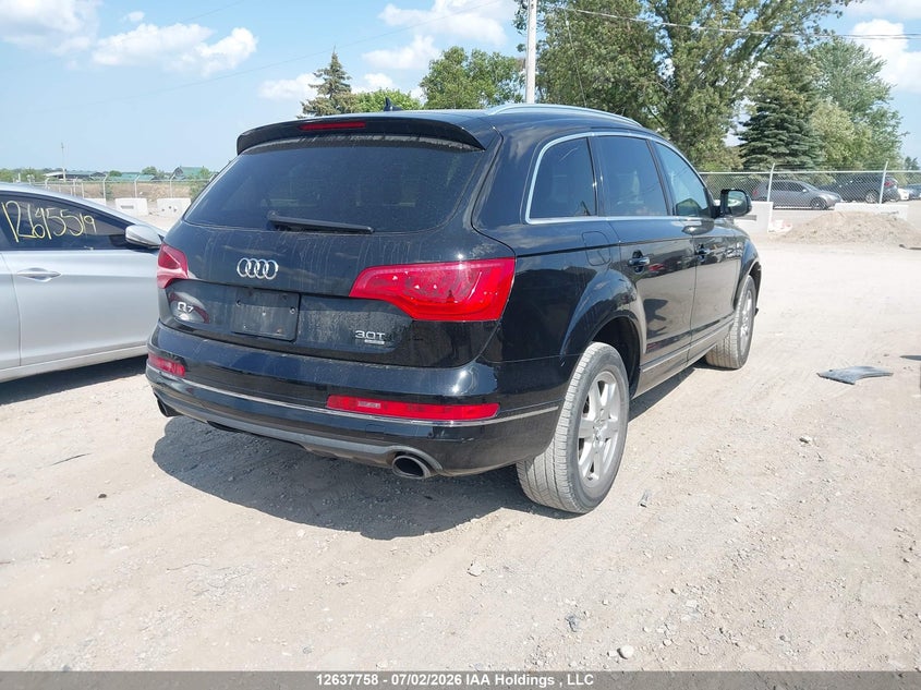2015 AUDI Q7 SPORT UTILITY VEHICLE 3.0L V-6 DI, DOHC, VVT, SUPERCHARGER, 280HP
