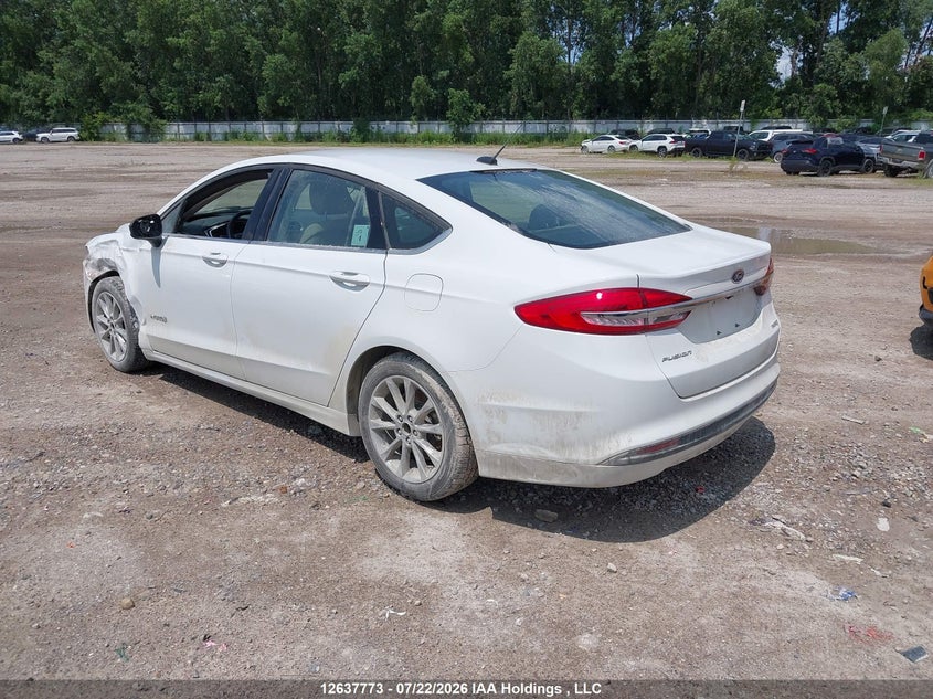 Vin: 3fa6p0uu7hr248752, lot: 3038501, ford fusion s hybrid 20173