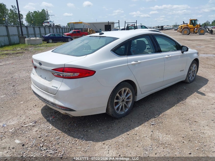 Vin: 3fa6p0uu7hr248752, lot: 3038501, ford fusion s hybrid 20174