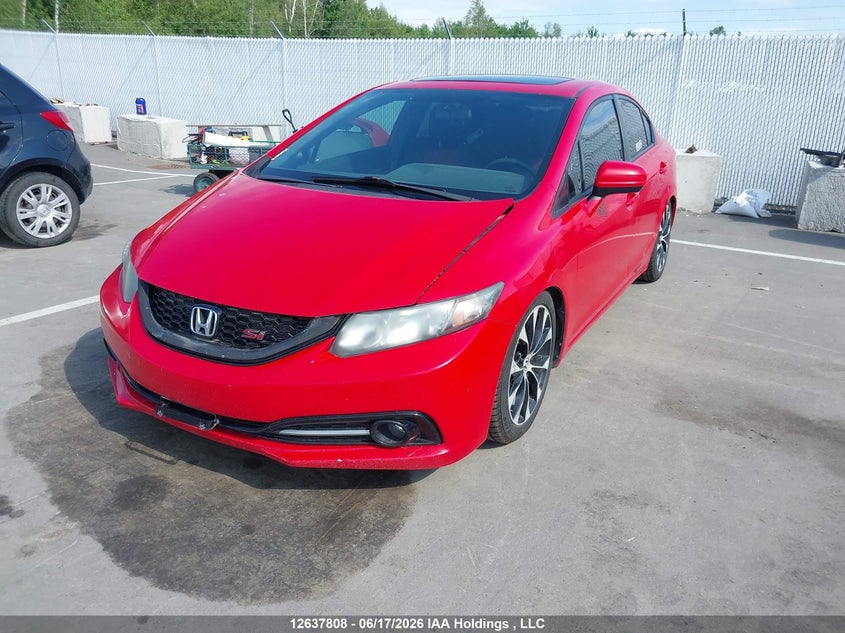 2015 Honda Civic, Repossession, IAAI, VIN 2HGFB6E54FH200154 — photo 2