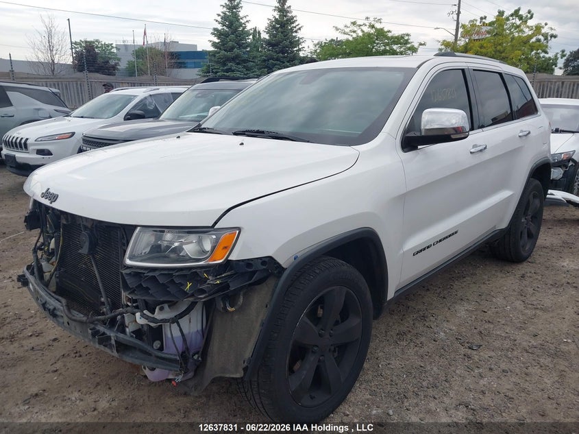 2015 Jeep Grand Cherokee, Удар спереду, IAAI, VIN 1C4RJFBG8FC908690 — фото 2
