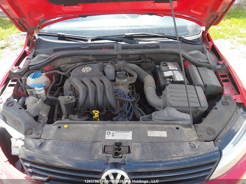 2014 Volkswagen Jetta S VIN: 3VW1K7AJ3EM404541 Lot: 12637867