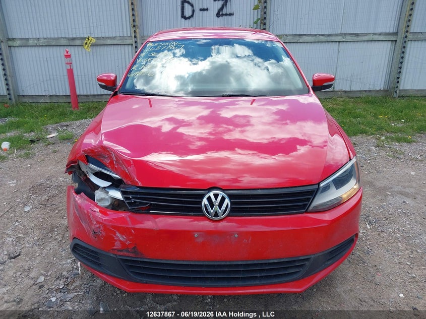 2014 Volkswagen Jetta S VIN: 3VW1K7AJ3EM404541 Lot: 12637867