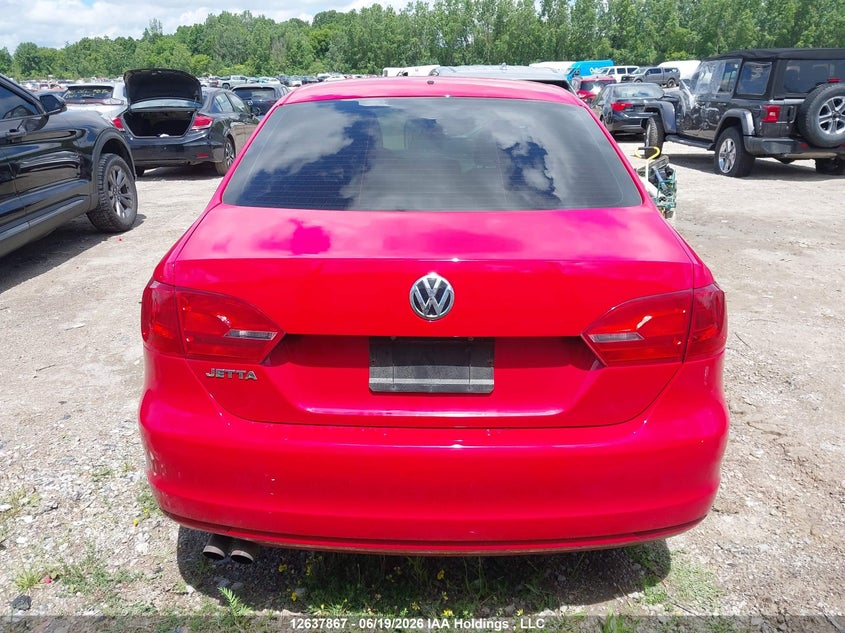 2014 Volkswagen Jetta S VIN: 3VW1K7AJ3EM404541 Lot: 12637867