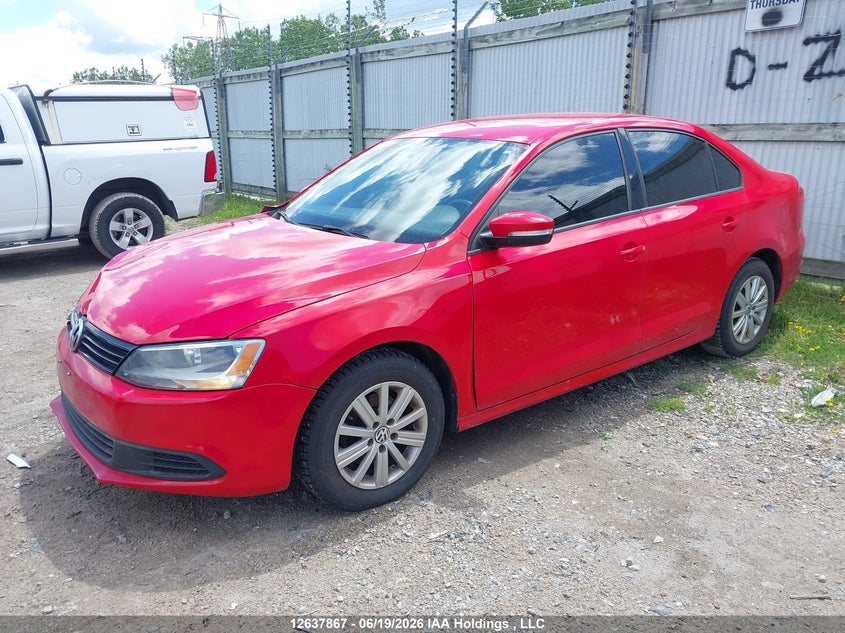 2014 Volkswagen Jetta S VIN: 3VW1K7AJ3EM404541 Lot: 12637867
