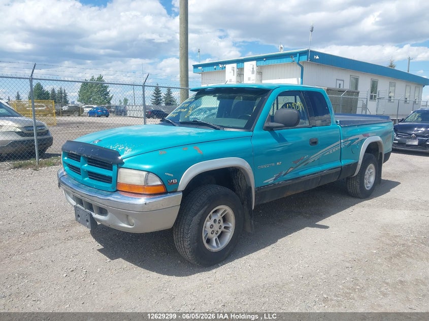 1997 Dodge Dakota, Rear, IAAI, VIN 1B7GG23Y6VS169717 — photo 2