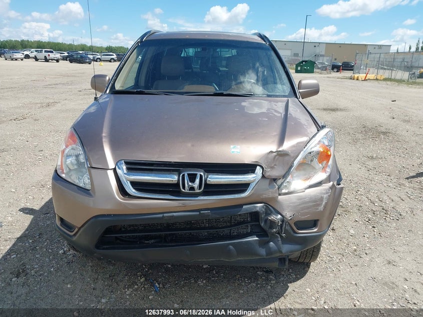 2003 HONDA CR-V SPORT UTILITY VEHICLE 2.4L I-4 DOHC, VVT, 160HP