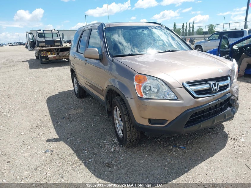 2003 HONDA CR-V SPORT UTILITY VEHICLE 2.4L I-4 DOHC, VVT, 160HP