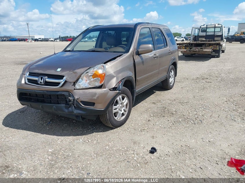 2003 HONDA CR-V SPORT UTILITY VEHICLE 2.4L I-4 DOHC, VVT, 160HP