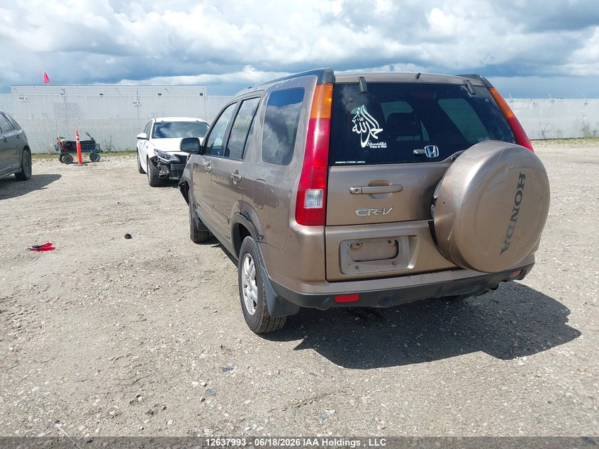 2003 HONDA CR-V SPORT UTILITY VEHICLE 2.4L I-4 DOHC, VVT, 160HP