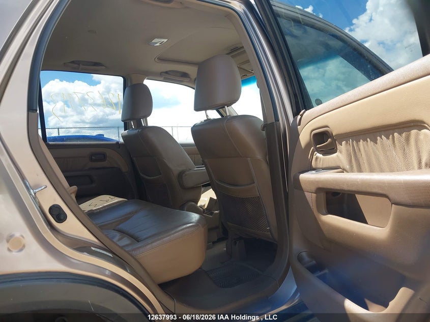 2003 HONDA CR-V SPORT UTILITY VEHICLE 2.4L I-4 DOHC, VVT, 160HP
