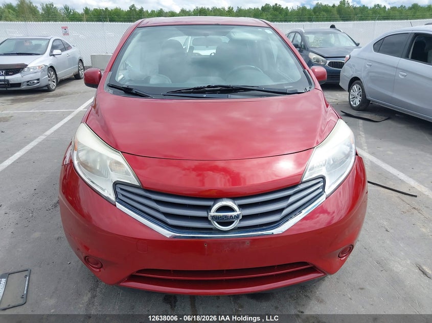 2014 NISSAN VERSA HATCHBACK 1.6L I-4 DOHC, VVT, 109HP