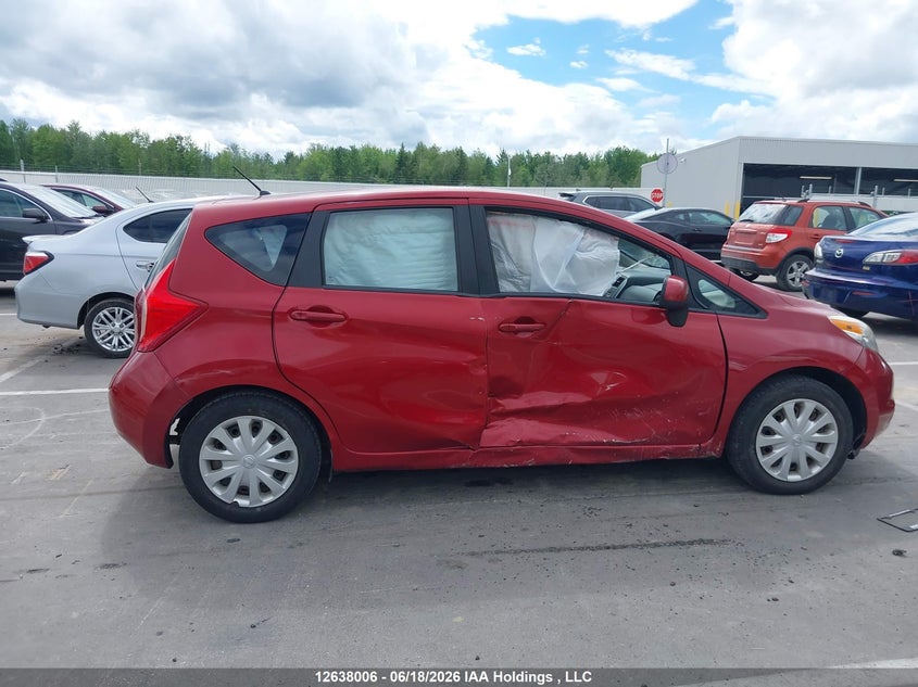 2014 NISSAN VERSA HATCHBACK 1.6L I-4 DOHC, VVT, 109HP