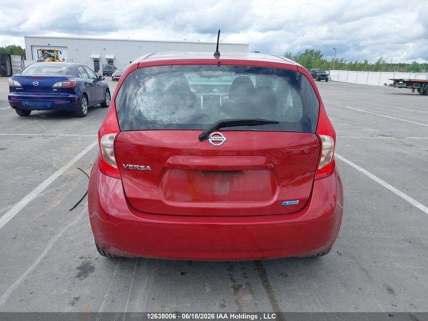 2014 NISSAN VERSA HATCHBACK 1.6L I-4 DOHC, VVT, 109HP