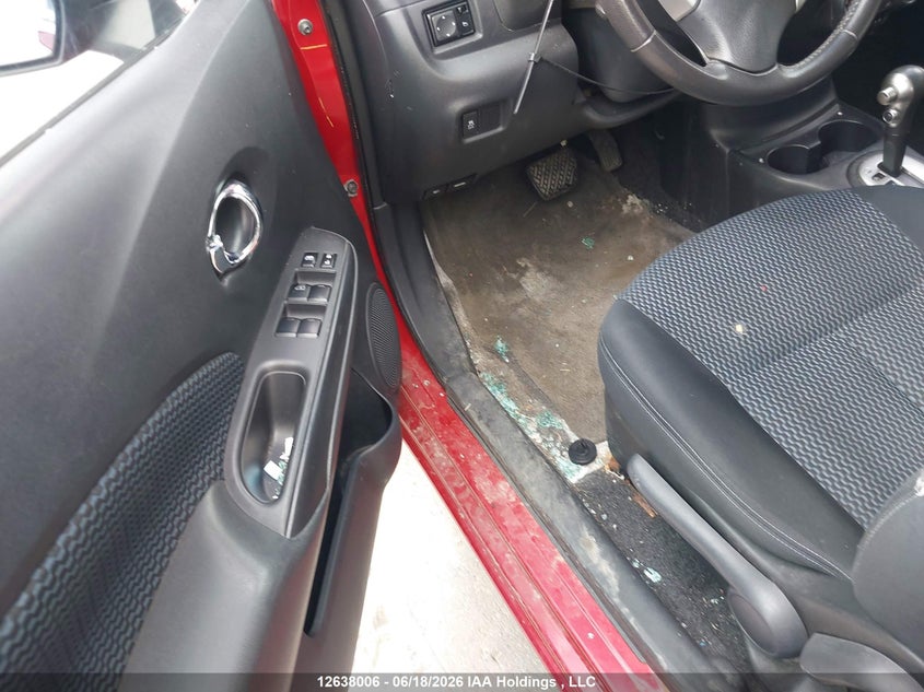 2014 NISSAN VERSA HATCHBACK 1.6L I-4 DOHC, VVT, 109HP