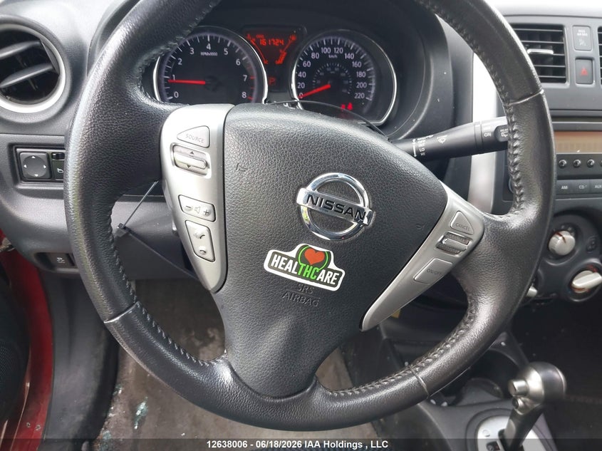 2014 NISSAN VERSA HATCHBACK 1.6L I-4 DOHC, VVT, 109HP