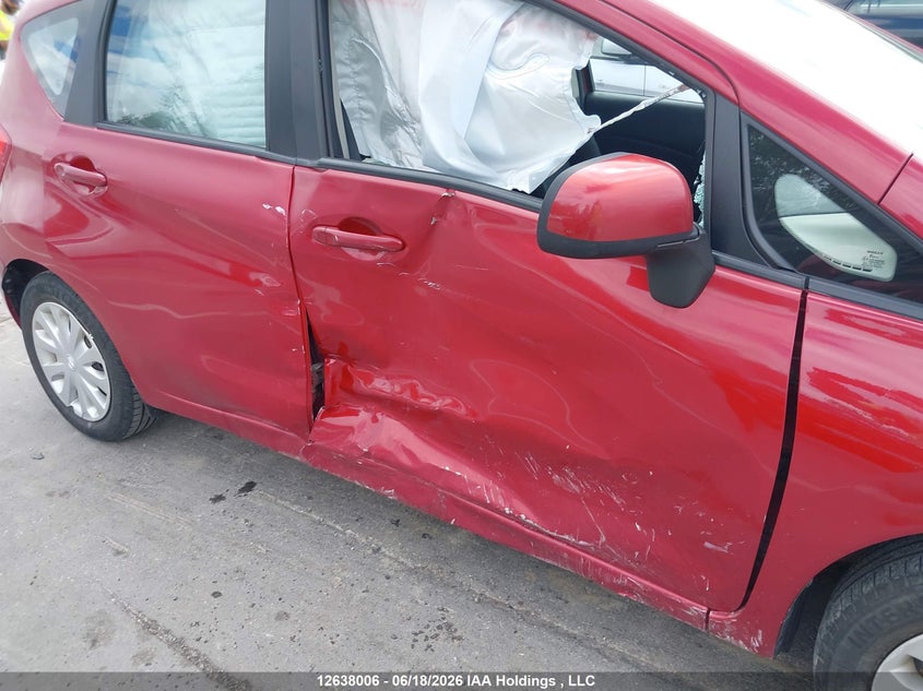 2014 NISSAN VERSA HATCHBACK 1.6L I-4 DOHC, VVT, 109HP