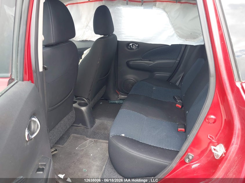 2014 NISSAN VERSA HATCHBACK 1.6L I-4 DOHC, VVT, 109HP