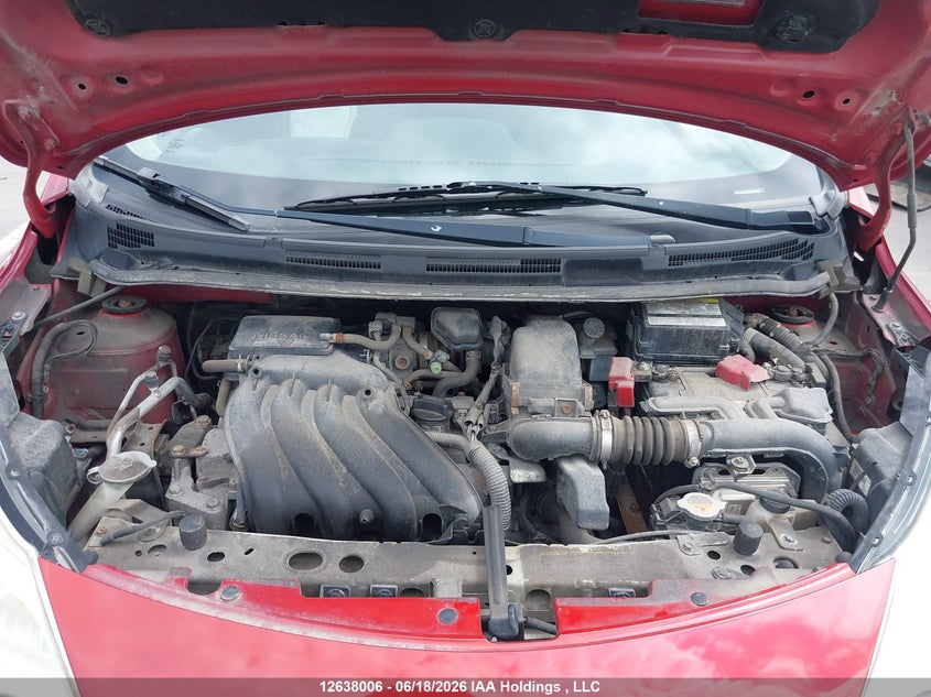 2014 NISSAN VERSA HATCHBACK 1.6L I-4 DOHC, VVT, 109HP