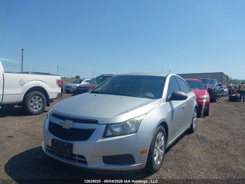 2012 Chevrolet Cruze, Удар спереду, IAAI, VIN 1G1PC5SHXC7190349 — фото 2