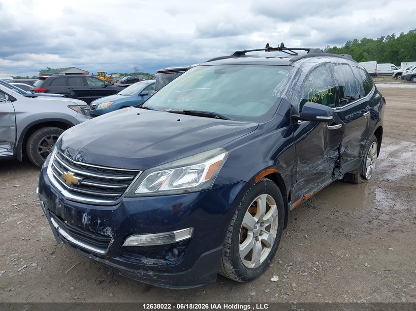 Vin: 1gnkvgkd5gj341361, lot: 3038776, chevrolet traverse lt 20162
