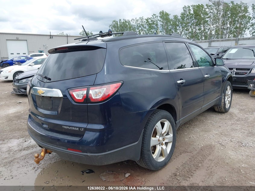 Vin: 1gnkvgkd5gj341361, lot: 3038776, chevrolet traverse lt 20164