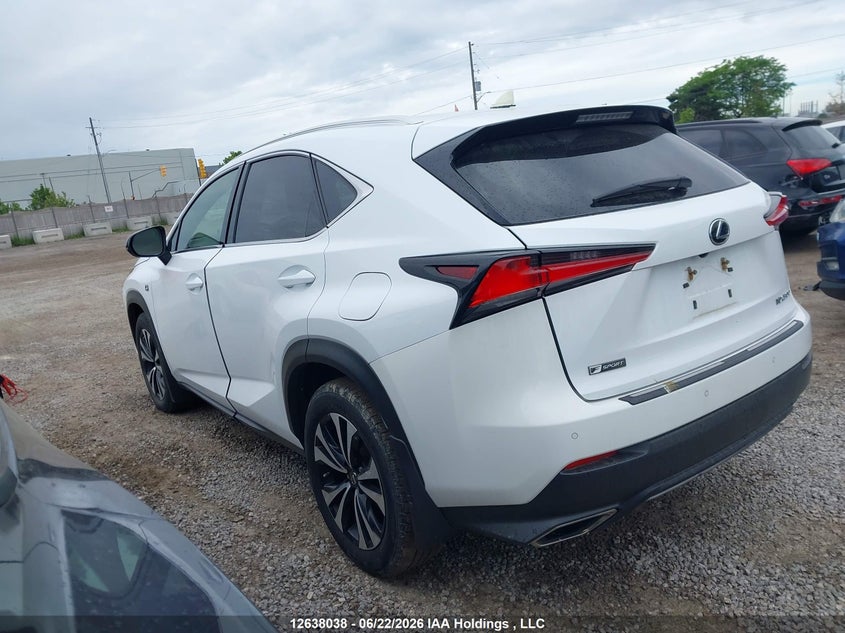 2018 LEXUS NX SPORT UTILITY VEHICLE 2.0L I-4 DI, DOHC, VVT, TURBO, 235HP