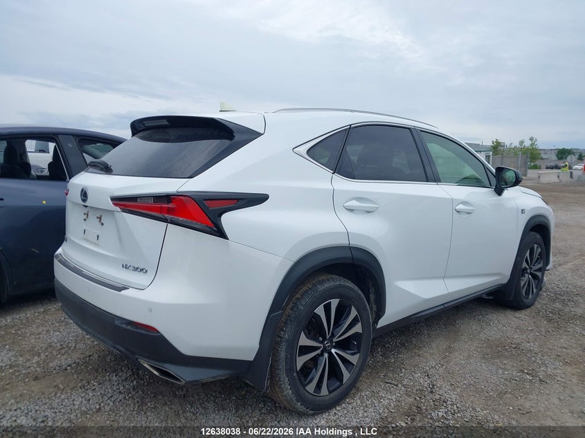 2018 LEXUS NX SPORT UTILITY VEHICLE 2.0L I-4 DI, DOHC, VVT, TURBO, 235HP