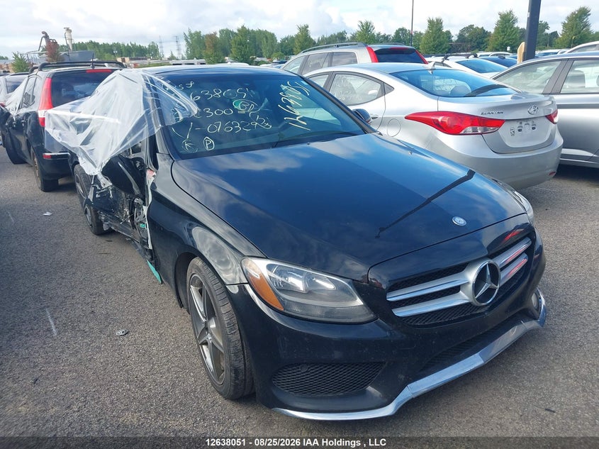 Vin: 55swf4kb8fu076329, lot: 3038806, mercedes-benz c 300 4matic 20151