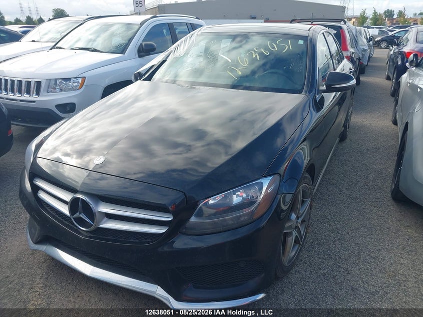 Vin: 55swf4kb8fu076329, lot: 3038806, mercedes-benz c 300 4matic 20152