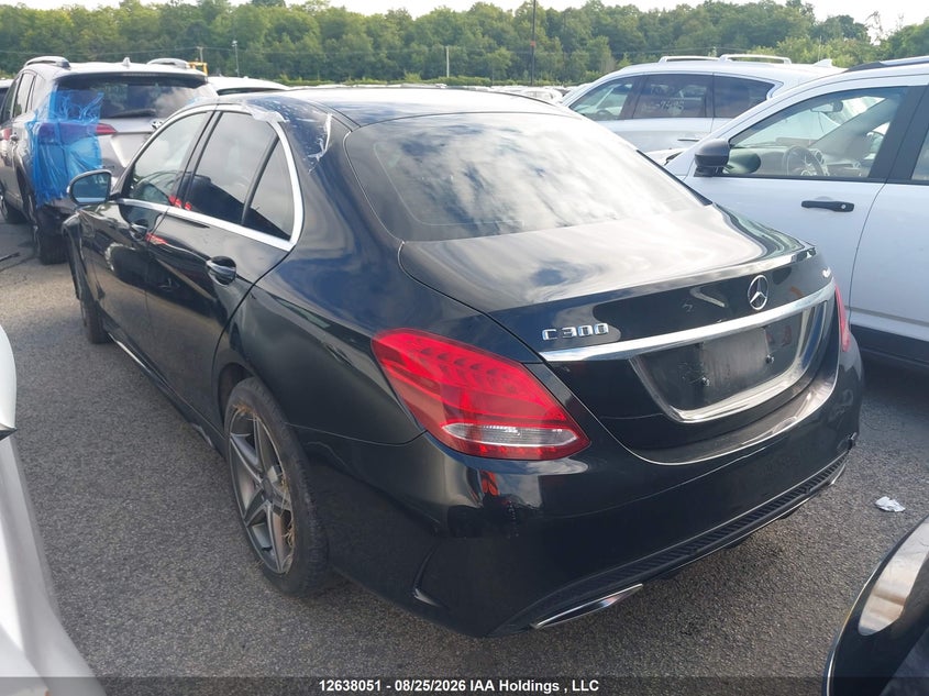 Vin: 55swf4kb8fu076329, lot: 3038806, mercedes-benz c 300 4matic 20153