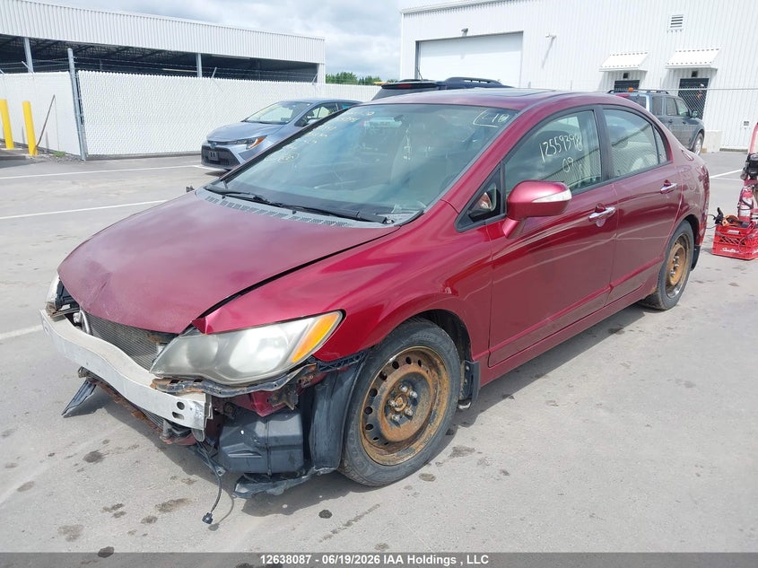 2009 Acura Csx, Front, IAAI, VIN 2HHFD56509H201997 — photo 2