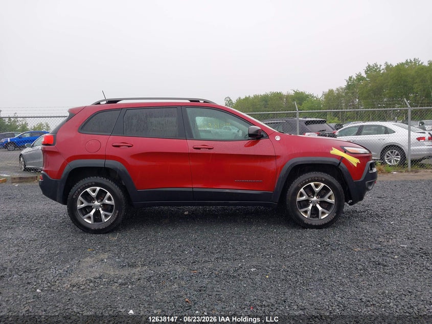 2016 JEEP CHEROKEE SPORT UTILITY VEHICLE 3.2L V-6 DOHC, 271HP