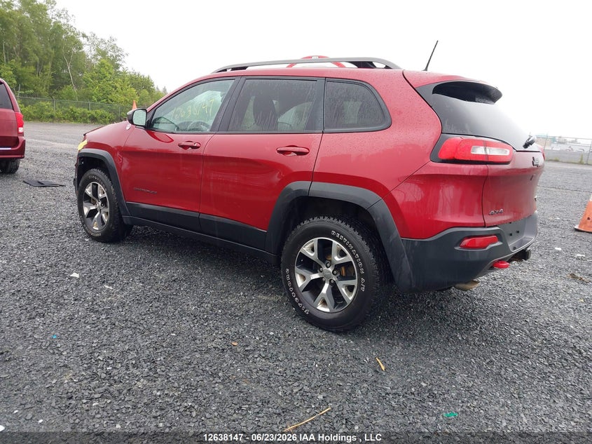 2016 JEEP CHEROKEE SPORT UTILITY VEHICLE 3.2L V-6 DOHC, 271HP