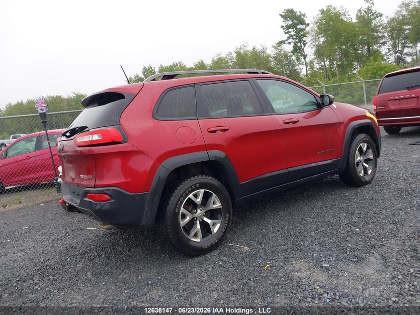 2016 JEEP CHEROKEE SPORT UTILITY VEHICLE 3.2L V-6 DOHC, 271HP