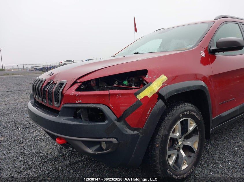 2016 JEEP CHEROKEE SPORT UTILITY VEHICLE 3.2L V-6 DOHC, 271HP