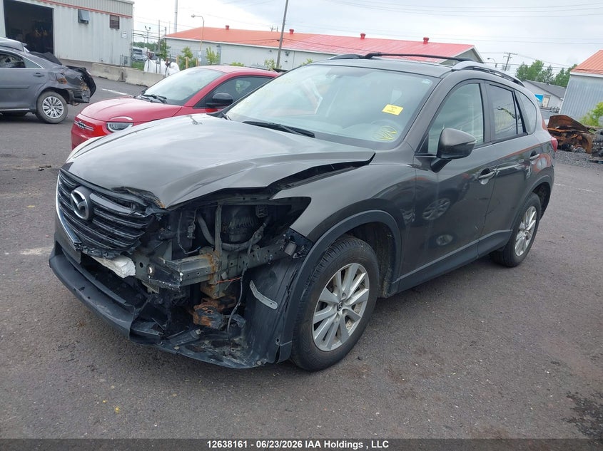 Vin: jm3ke4cy9g0658596, lot: 3038924, mazda cx-5 touring 20162