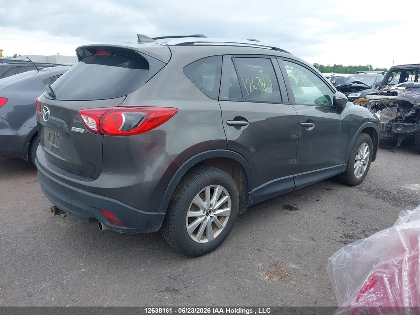 Vin: jm3ke4cy9g0658596, lot: 3038924, mazda cx-5 touring 20164