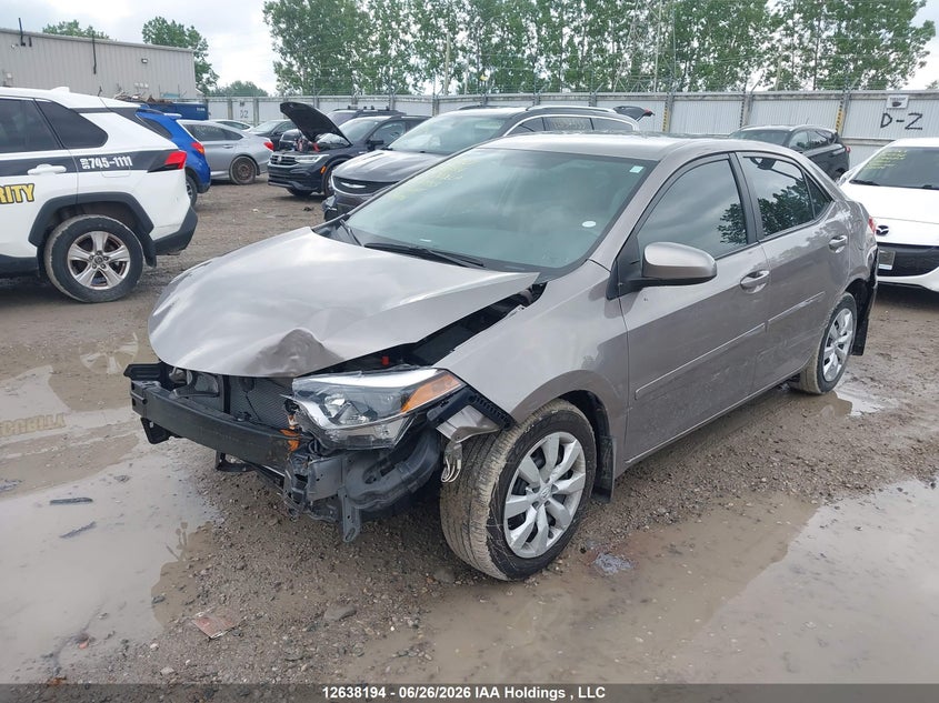 2016 Toyota Corolla, Удар спереди, IAAI, VIN 2T1BURHE1GC577993 — фото 2
