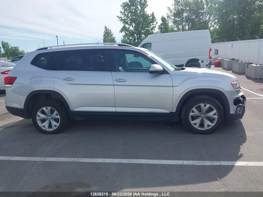 2018 Volkswagen Atlas 3.6 Fsi Highline VIN: 1V2MR2CA5JC558545 Lot: 12638215