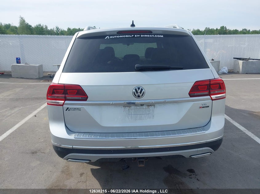2018 Volkswagen Atlas 3.6 Fsi Highline VIN: 1V2MR2CA5JC558545 Lot: 12638215