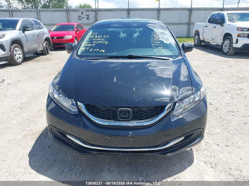 2015 HONDA CIVIC SEDAN 1.8L I4 FI SOHC 16V NF4