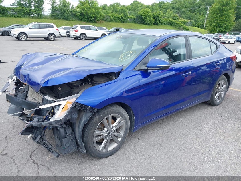 2019 Hyundai Elantra Preferred, Possible Mechanical, IAAI, VIN KMHD84LF5KU738434 — photo 2