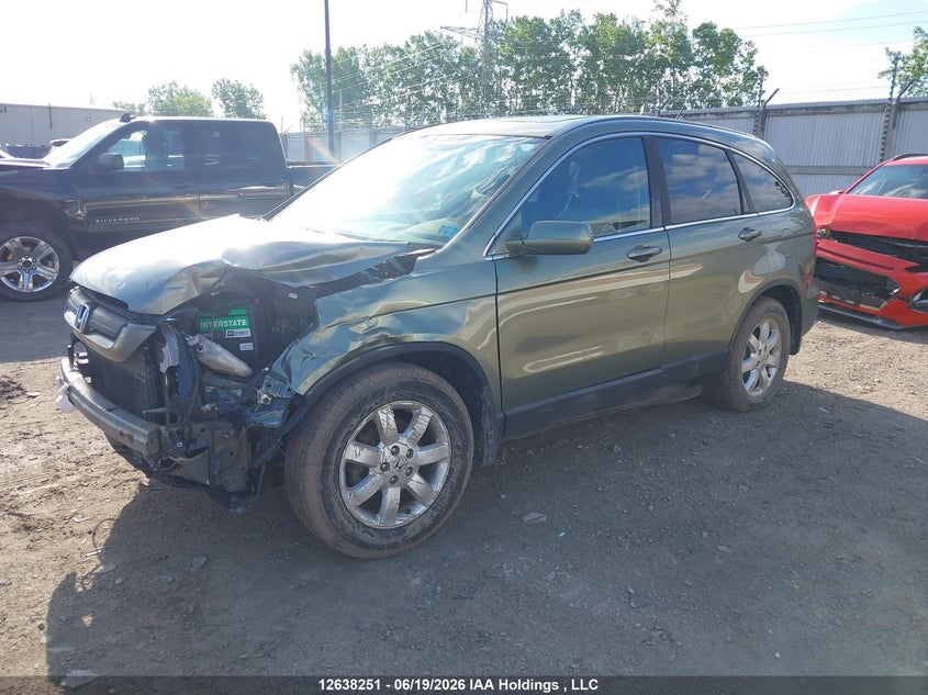 2008 Honda CR-V, Удар спереду, IAAI, VIN 5J6RE48708L817698 — фото 2