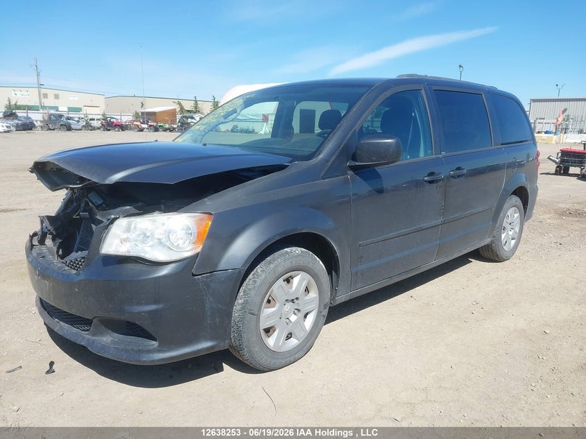 2012 Dodge Caravan, Front, IAAI, VIN 2C4RDGBG2CR261574 — photo 2