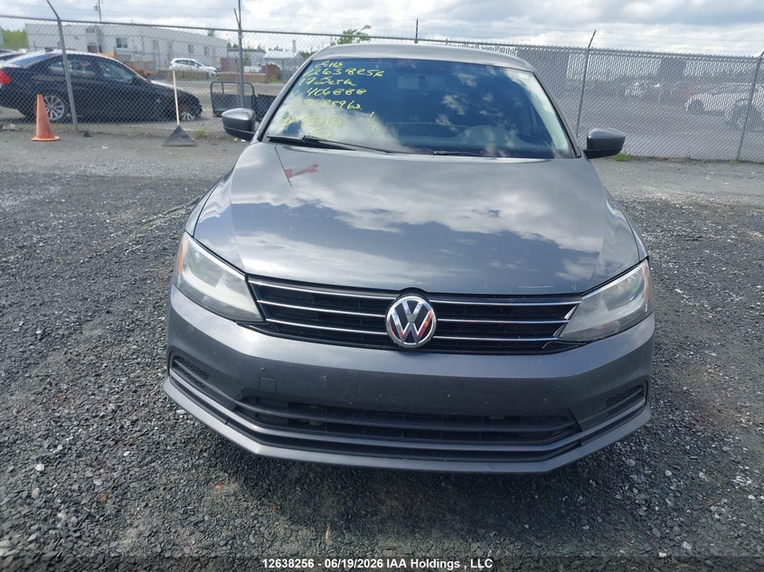 2017 Volkswagen Jetta S VIN: 3VW2B7AJ6HM406888 Lot: 12638256